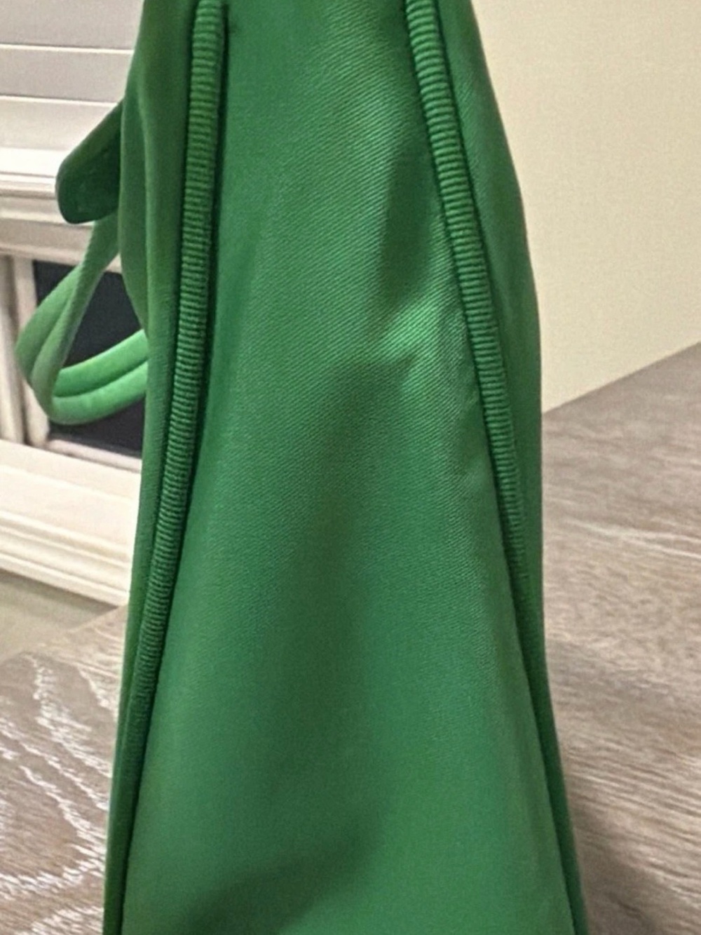 kate spade Green Smooth Nylon Shoulder Bag